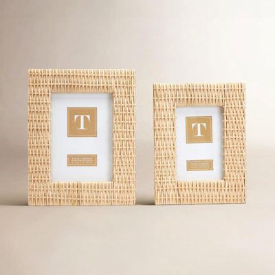 Criss Cross 4" x 6" Picture Frame