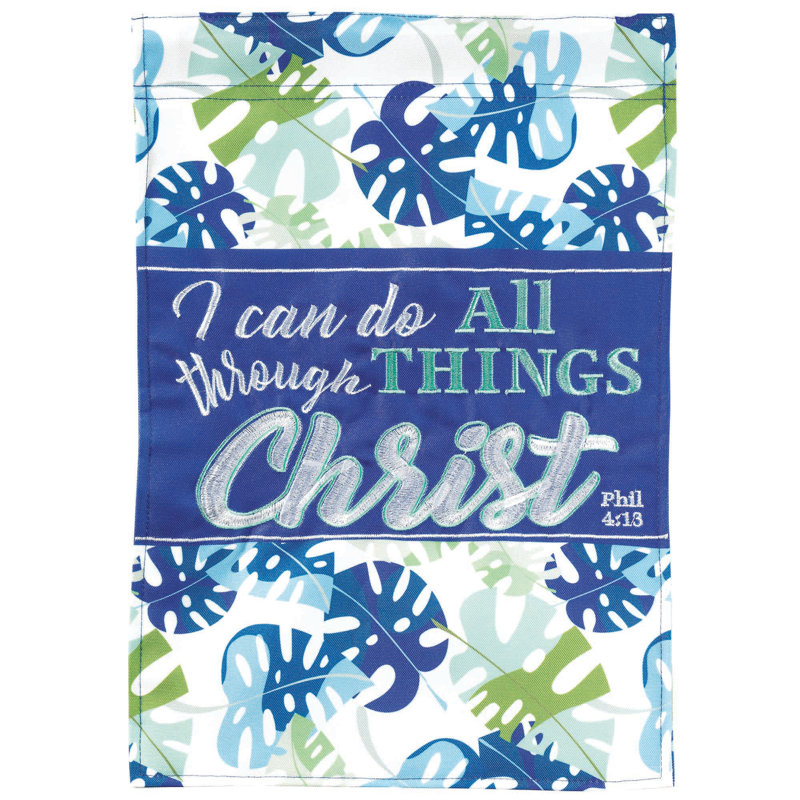Fedeli Double Sided 13'' H x 18'' W Polyester Garden Flag