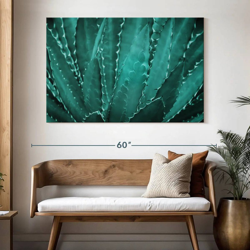 Harnek Prickly Cactus Succulent, 34" H x 51" W