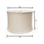 Abat-jour à abat-jour souple avec garniture laveuse pour lampes de table Drum No Hug-1364962183-1428049528