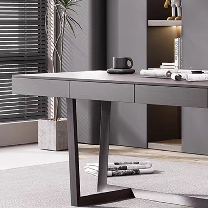 Bureau rétro-chic, H 29,52 po x l 62,99 po x P 25,59 po
