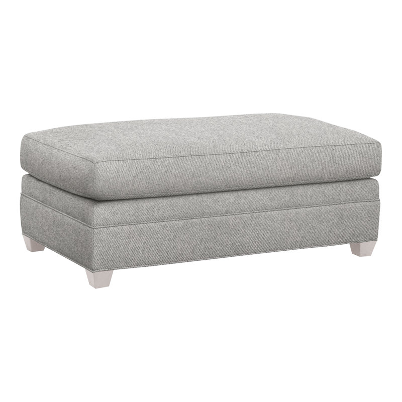 Repose-pieds American Bungalow Nicholas, Perigold Aspen flanelle gris clair, Gris colombe