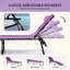 Chaise de bronzage portable, chaise longue pliante d'extérieur-2098420390