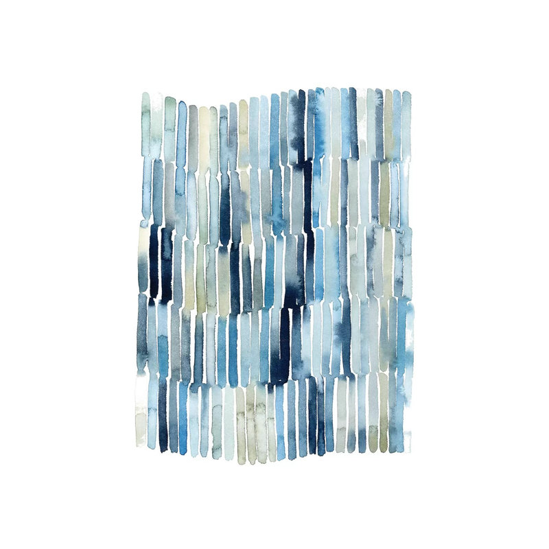 Beach Wash I by Grace Popp - Wrapped Canvas Painting, 20.32 cm H x 30.48 cm W