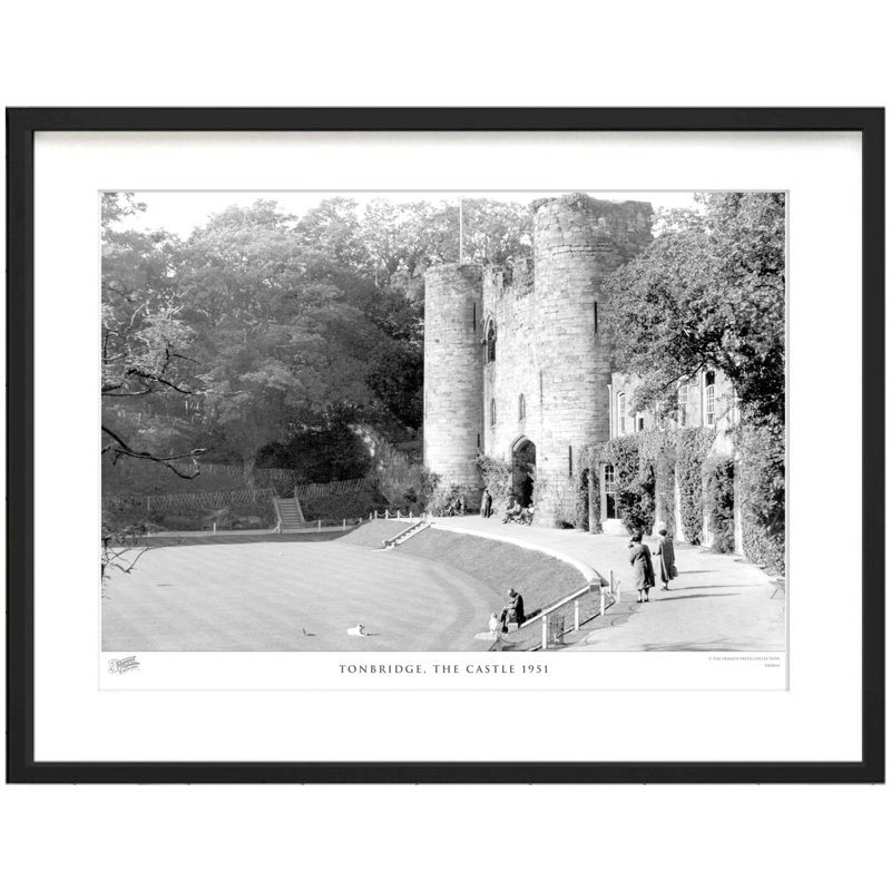 Tonbridge, The Castle 1951 by Francis Frith - Single Picture Frame Print, 28cm H x 36cm W x 2.3cm D