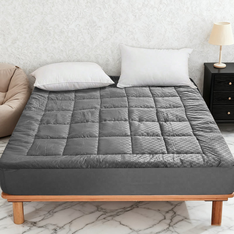 Housse de protection antidérapante pour matelas en relief, Lit simple