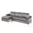 Urban Grey Velvet Sofa