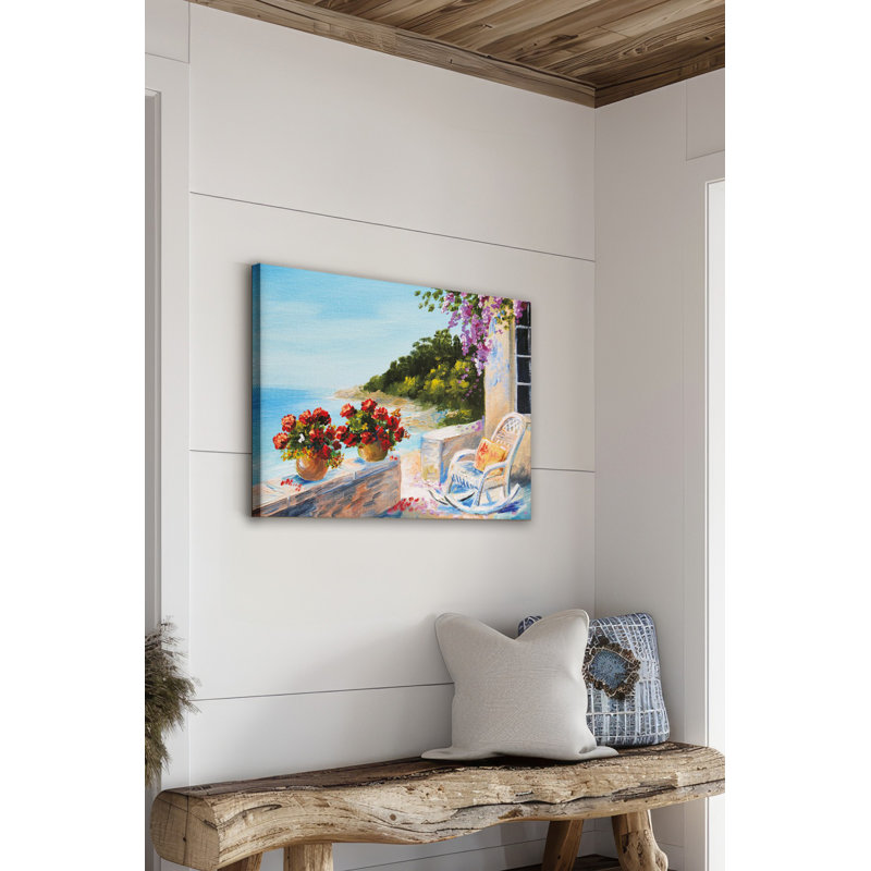 Peinture décorative sur toile, 15.7" H x 23.6" W