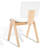 Ozzy 18.5'' H Leather Upholstered Armchair-70607391