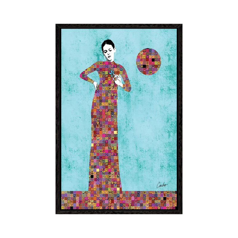 Do Not Forget Me 1 Piece Wall Art on Canvas, 66.04cm H x 45.72cm W x 3.81cm D, Black Framed