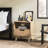 Grandwood 1-Drawer Nightstand with Open Cubby-131625