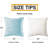 Deconovo Pom-poms Reversible Pillow Cover-1426380446-1350005449