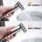 Handheld Bidet Toilet Spray - Hygienic Butt Disinfecting Quality Regulate Swiftly Rust And Corrosion Feature Silver Metal Tube For Toilet, Purifying Alter Force Instantly Attribute Flag-121676818