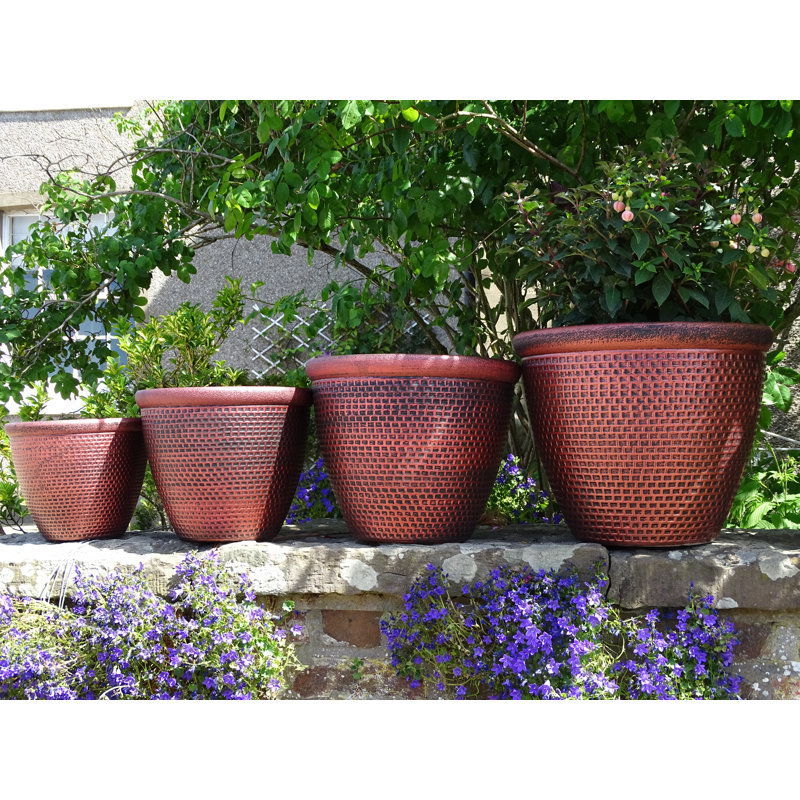 Hamish Pot Planter, Copper, 29cm H x 36cm W x 36cm D