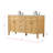 Rivers 60'' Double Bathroom Vanity with Marble Top-339834308