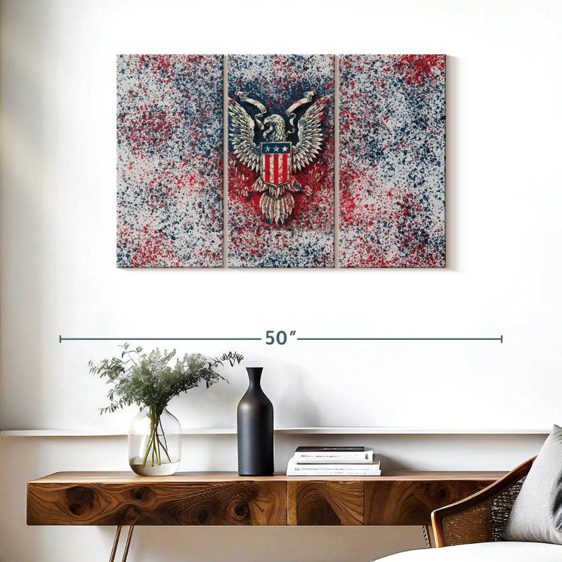 Lelar American Eagle Insignia, 24" H x 38" W