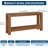 63 Inch Console Table, Stable 2-Tier Farmhouse Entryway Table with Reinforced Support, Long Narrow Sofa Table Behind Couch for Living Room, Hallway, Foyer-704665309
