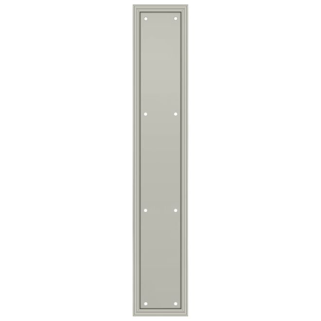 Door Sweep, Brushed Nickel