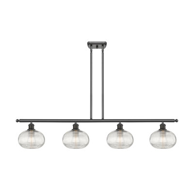 Luminaire suspendu pour îlot de cuisine 4 lumières Larrick