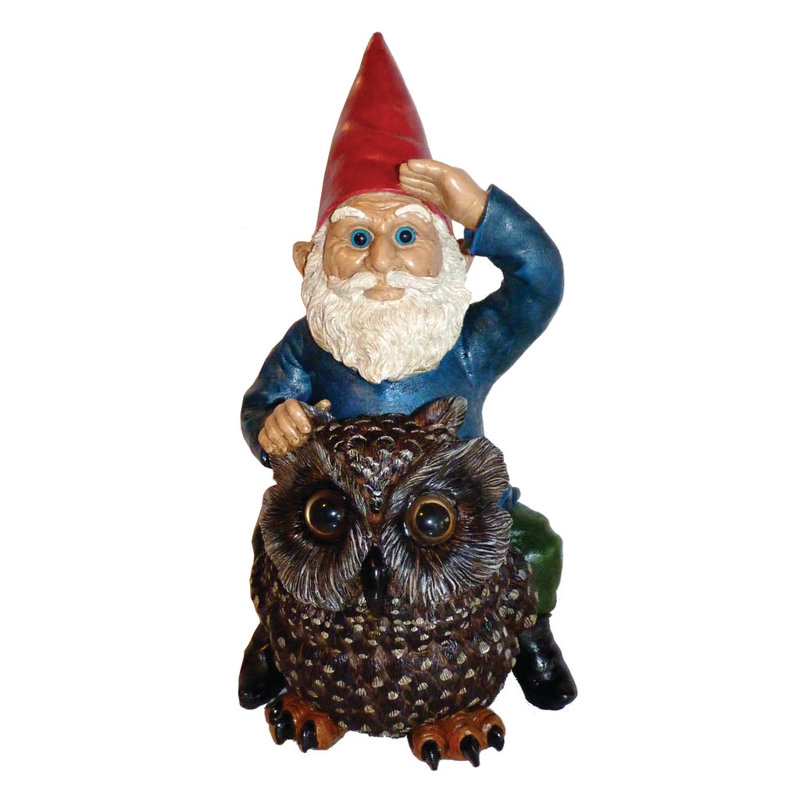 Statue en résine Omeara Owl