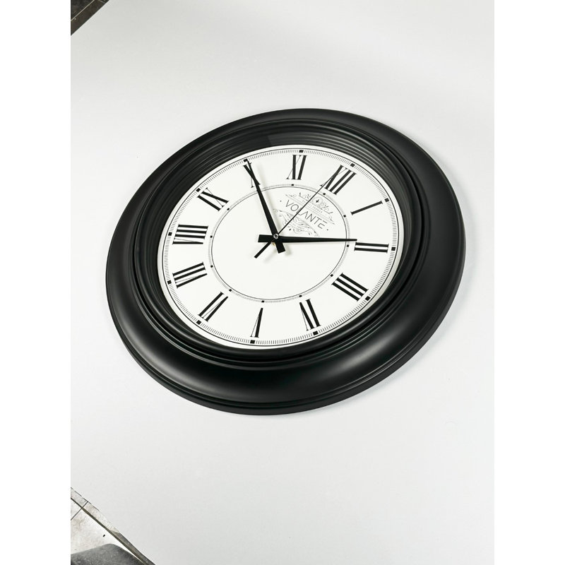 Horloge murale Kulreet, Noir