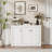 Sidhu 44" W 3 Door Sideboards and Buffets with Adjustable Shelves-1358974539