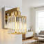 Luminaire de meuble-lavabo moderne à 3 lumières avec abat-jour en cristal, applique murale à intensité variable en chrome doré pour éclairage de miroir et de meuble-lavabo-671690614-671690600-671690593