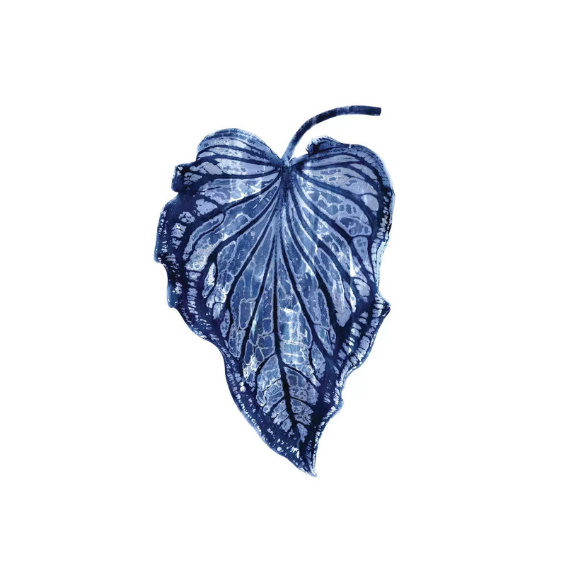 Indigo Palm III by Melonie Miller - Wrapped Canvas Gallery-Wrapped Canvas Giclée, 66.04 cm H x 45.72 cm W x 1.91 cm D