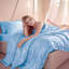 Ensemble d'édredon en satin Ensemble de draps très grand lit soyeux comme un bébé Lit de bébé dans un sac 8 pièces Ensemble de lit à plis pincés Home Decor Luxury Hotel-123025577-123025580