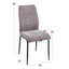 50 cm H Full Back Side Chair-232923731