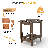 Classic Solid Wood Patio Side Table-1024188078