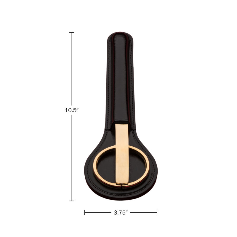 Kings County Tools 3-Piece Letter Opener Envelope Slitter and Desk Scissors Set with Leather Case - Made in Italy