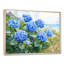 Hydrangeas In The Coastal Garden I - Hydrangea, reproduction sur toile encadrée-31849063-256153802-31849060