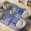 Hand Knotted Abstract Area Rug in Navy-69585905