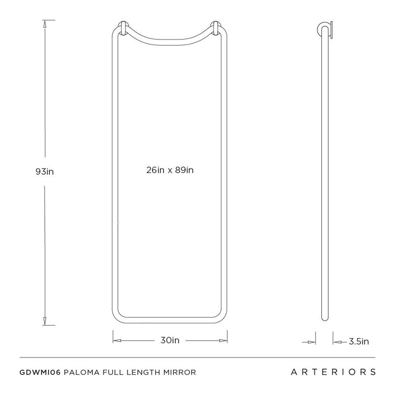Paloma Full Length Mirror