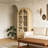 70.28" Tall Arched Kitchen Pantry
