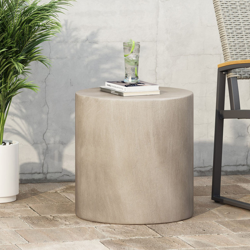 Table d'appoint cylindrique