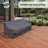 70.5'' Wide Reversible Powder Coated Aluminum Loveseat Cover