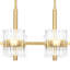 Luminaire suspendu cylindrique à 6 lumières Merrillville