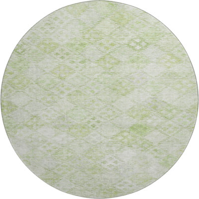 Premium Machine Washable Janicki AMF1081 Geometric Rug