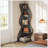 69.8" Industrial Luxe Bookshelf with Heavy-Duty Metal Frame, Premium High-End Furniture-949932709-979723162