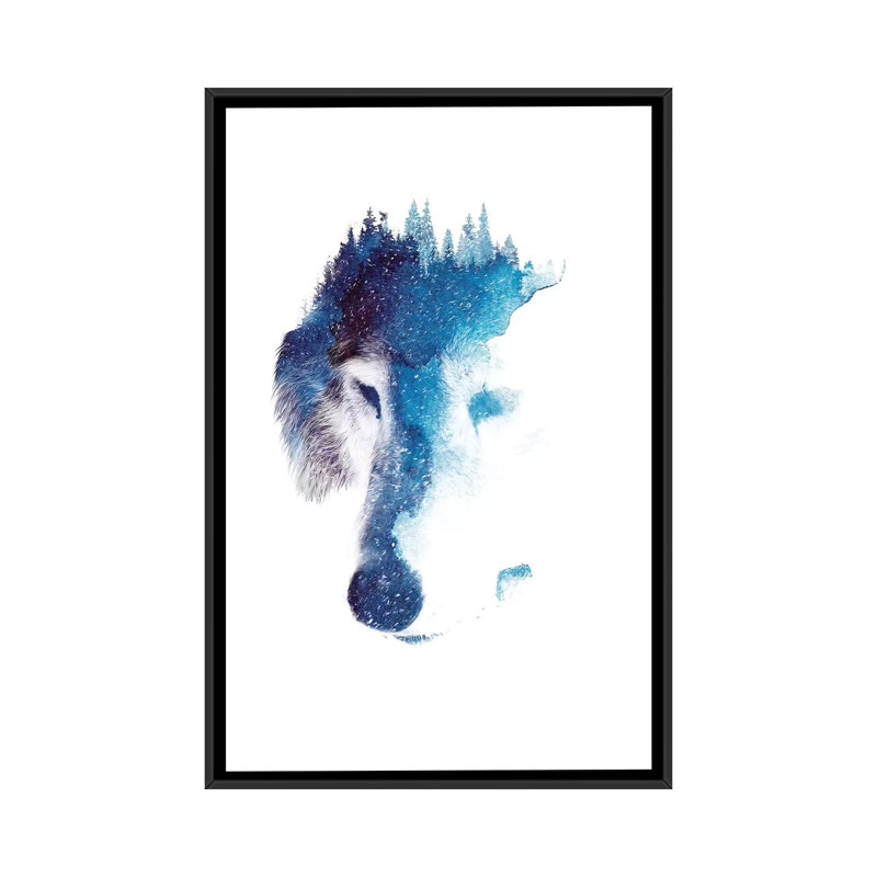 «Through Many Storms», impression sur toile, Toile encadrée noire, Pas de tapis, H 48 po x l 32 po x P 1,5 po