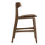 Tabouret de comptoir en bois massif-2085635107