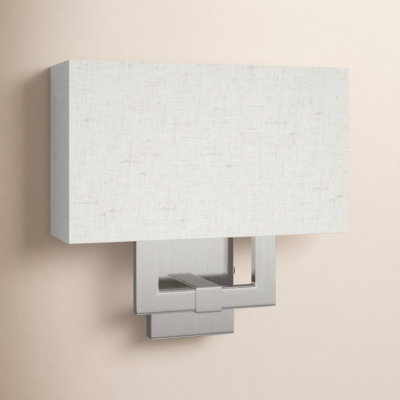Flaire 2-Light Dimmable Flush Mount Sconce