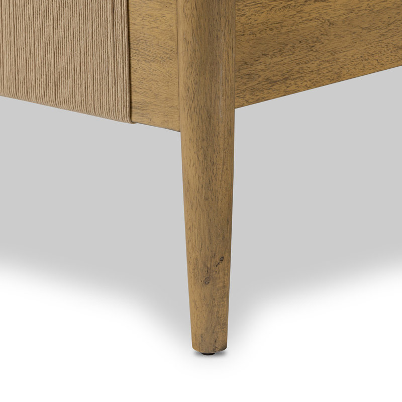 Richard Bed, Burnished Parawood, Queen