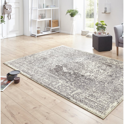Celebration Plume Flatweave Grey/Cream Rug