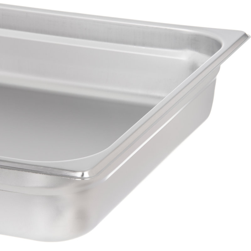 Carlisle Food Service Products DuraPan™ 1.68 Gallons Rectangle Stainless Steel Food Storage Container
