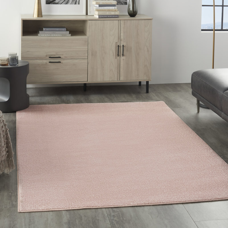 Tapis rose Yolonda, Rectangle 4 pi x 6 pi