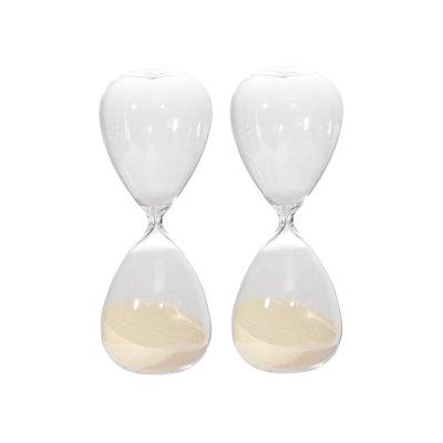 Mandrill 30 Minute Hourglass Set of 2 8"