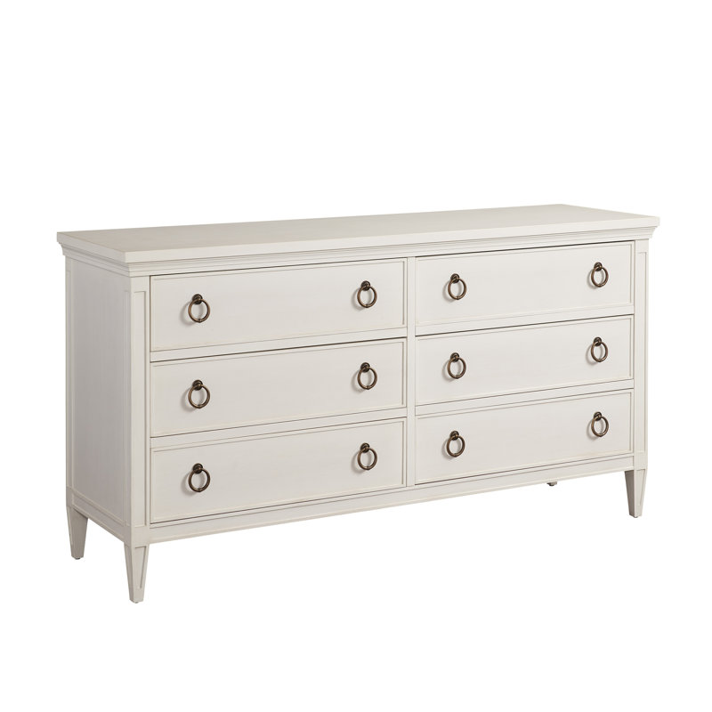 Laguna 6 - Drawer Dresser, White